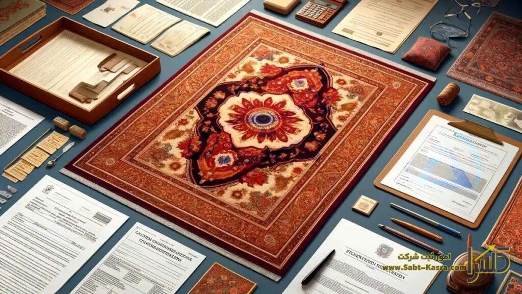 چه مدارکی برای ثبت برند فرش نیاز است؟